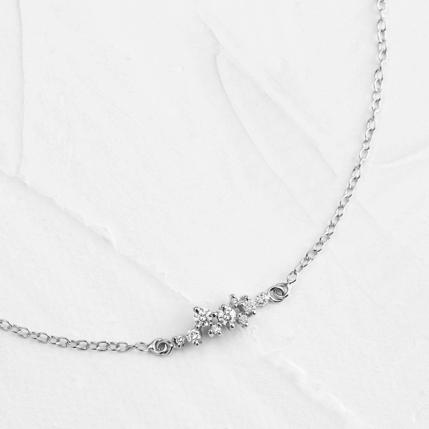 Olivia Diamond Cluster Bracelet