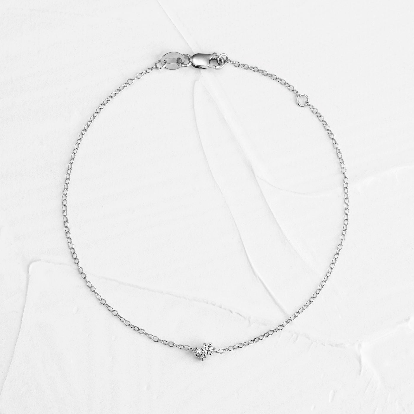 Luna Diamond Cluster Bracelet