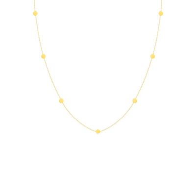 14K Solid Gold Meaningful Gold By The Yard Love Necklace