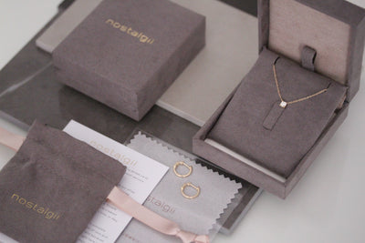 14K Solid Gold Diamond Bezel Set Dangling Solitaire Necklace