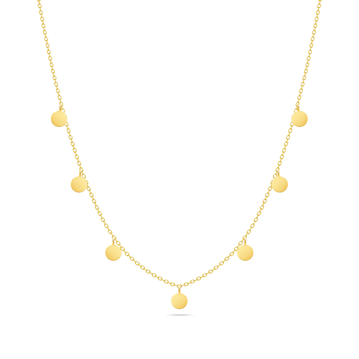 Hope 14K Gold Dangling Love Necklace